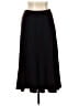 Insight Solid Black Brown Casual Skirt Size 6 - photo 1