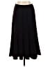 Insight Solid Black Brown Casual Skirt Size 6 - photo 2