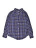 Ralph Lauren Plaid Blue Long Sleeve Button-Down Shirt Size 7 - photo 1