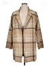 Anne Klein Plaid Tan Coat Size XL - photo 1