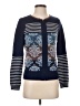 Sparrow Blue Wool Cardigan Size S - photo 1