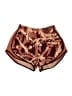 Nike 100% Polyester Print Brown Athletic Shorts Size M - photo 1