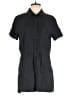 Athleta 100% Linen Solid Black Romper Size M - photo 1