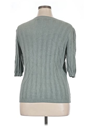 Marled Pullover Sweater (view 2)