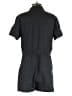 Athleta 100% Linen Solid Black Romper Size M - photo 2