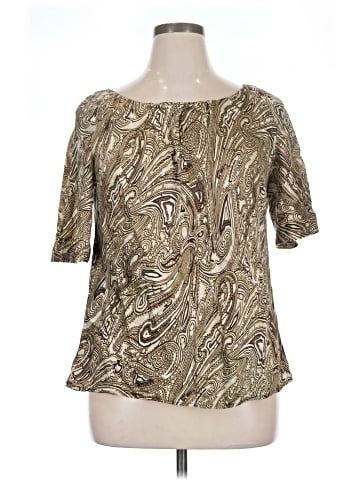 Jones New York Collection 3/4 Sleeve T-Shirt (view 1)
