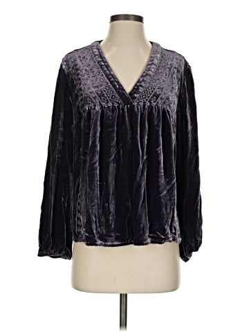 Garnet Hill Long Sleeve Blouse (view 1)