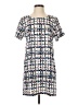 Tramp 100% Polyester Tweed Blue Casual Dress Size S - photo 1