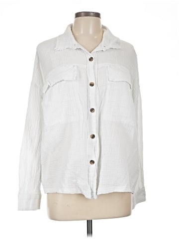 Supplies Long Sleeve Button-Down Shirt (view 1)