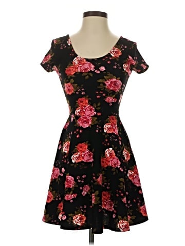 Planet Gold Cocktail Dress (view 1)