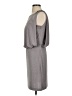 Cachet Solid Gray Casual Dress Size 4 - photo 5