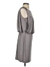 Cachet Solid Gray Casual Dress Size 4 - photo 4