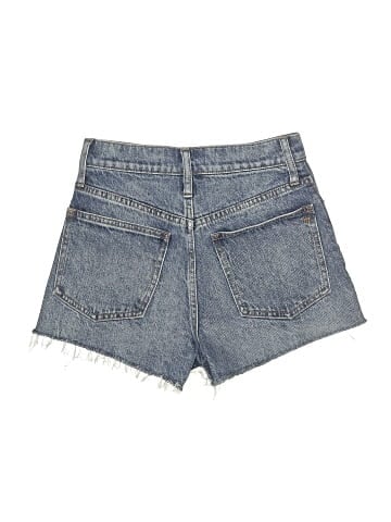 Madewell The Perfect Jean Short in Burnett Wash: TENCEL&trade; Lyocell Edition (view 2)