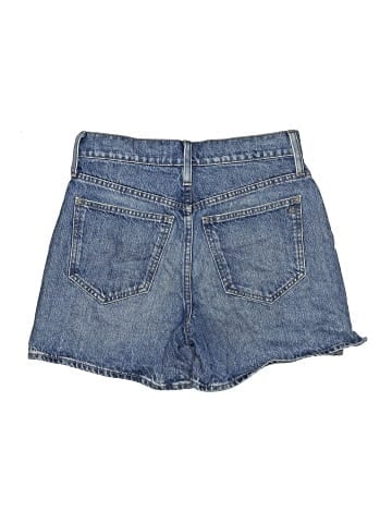Madewell Relaxed Mid-Length Denim Shorts in Kimbrough Wash: Side-Slit Edition (view 2)