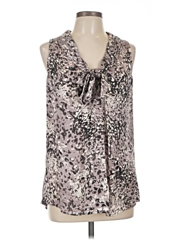 Classiques Entier Sleeveless Silk Top (view 1)