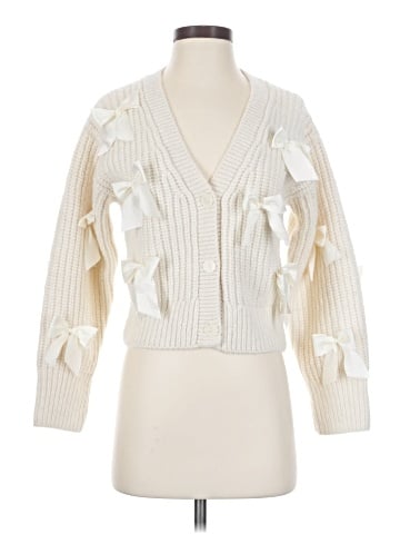 LoveShackFancy Wool Cardigan (view 1)