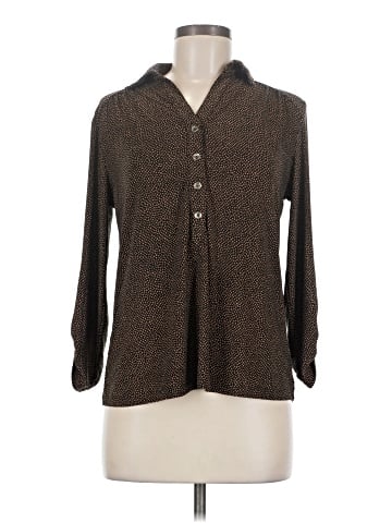 AK Anne Klein Long Sleeve Blouse (view 1)