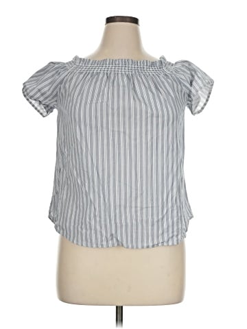 Como Vintage Short Sleeve Blouse (view 1)