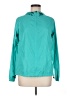 Asics 100% Polyester Teal Windbreaker Size M - photo 1