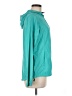 Asics 100% Polyester Teal Windbreaker Size M - photo 4