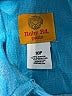 Ruby Rd. Teal 3/4 Sleeve Button-Down Shirt Size 10 Petite - photo 7