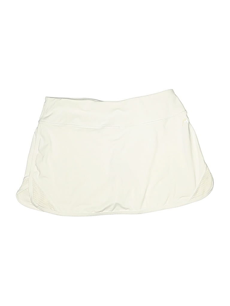 Pre-owned Head Active Skort In Ivory