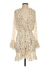 LoveShackFancy Floral Ivory Casual Dress Size S - photo 1