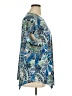 Links Blue Short Sleeve Blouse Size 1X - photo 4