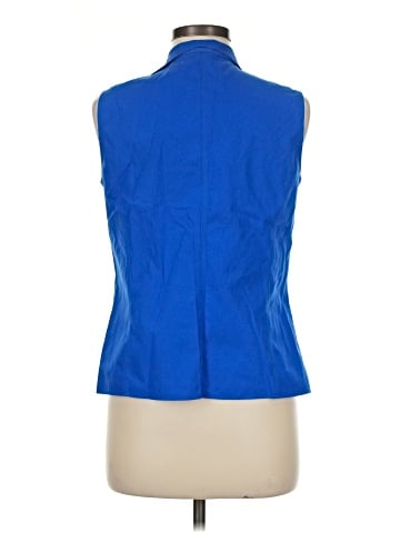 Jones New York Sleeveless Button-Down Shirt (view 2)