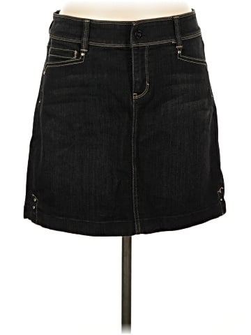 White House Black Market Denim Skirt (view 1)