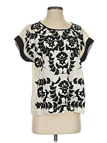 Roberta Freymann Short Sleeve Blouse (view 1)