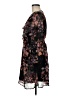 Xhilaration 100% Polyester Floral Black Cocktail Dress Size M - photo 5