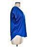 Boston Proper Blue Short Sleeve Top Size 6 - photo 4