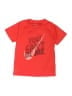 Nike 100% Polyester Red Active T-Shirt Size 6 - 7 - photo 1