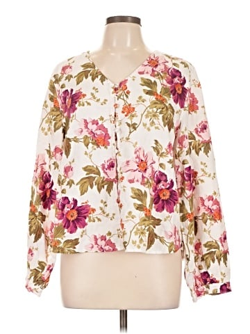 Laura Ashley Long Sleeve Blouse (view 1)