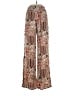Drew 100% Rayon Paisley Brown Casual Pants Size S - photo 2