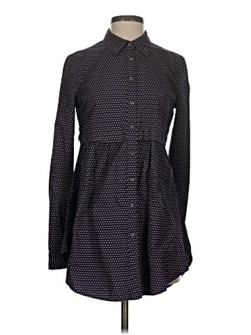 Maeve Long Sleeve Button-Down Shirt (view 1)