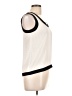 Armani Jeans 100% Polyester Ivory Sleeveless Top Size EU 42 / US 12 - photo 4