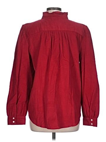 Ann Taylor Long Sleeve Button-Down Shirt (view 2)