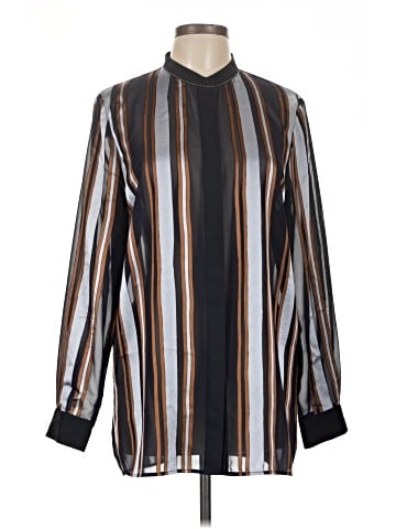Lafayette 148 New York Long Sleeve Blouse (view 1)