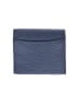 Firenze 100% Leather Blue Leather Wallet One size - photo 2