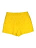 BCBGMAXAZRIA 100% Cotton Yellow Shorts Size S - photo 2