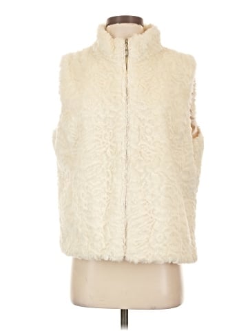 Coldwater Creek Faux Fur Vest (view 1)