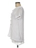 Creation White Short Sleeve Blouse Size M - photo 5