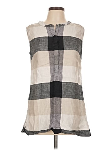 Chadwicks Sleeveless Button-Down Shirt (view 1)