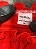 Iris Basic Red Short Sleeve Blouse Size M - photo 7