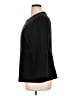 St. John 100% Wool Black 3/4 Sleeve Blouse Size 16 - photo 5