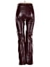 LNA 100% Polyurethane Burgundy Casual Pants Size XL - photo 2