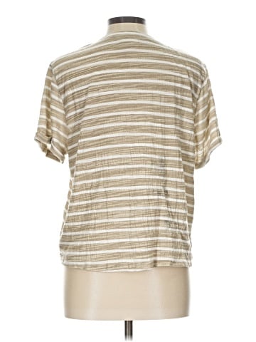 Greige Short Sleeve Henley (view 2)