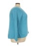 Talbots Outlet Chevron-herringbone Blue Pullover Sweater Size 3X - photo 4